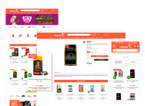 Desarrollo de la nueva tienda online de Catycan su misión es seguir fomentando el cuidado de las mascotas.